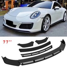 For PORSCHE 911 996 BOXTER 986 Front Bumper Lip Splitter Spoiler Chin Kit Glossy