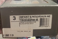 Timberland Infant Crib Bootie Size 3