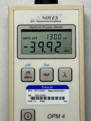 Noyes OMP4-3C, Optical Power Meter