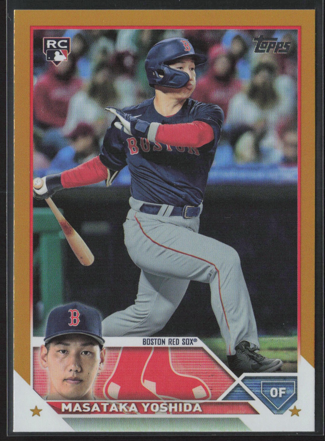 2023 Topps #471 Masataka Yoshida Gold Foil Rookie RC