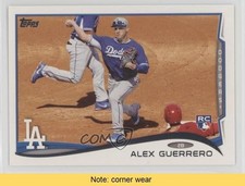 2014 Topps Alex Guerrero #643 READ 0b3