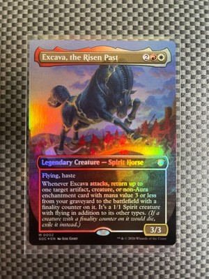 Excava, the Risen Past (Borderless) Commander: Secrets of Strixhaven Foil