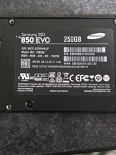 Lot of x3 Samsung 850 EVO 250GB,Internal,2.5 inch MZ75E250 Solid State Drive