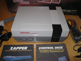 Juego de acci&oacute;n original Nintendo NES. CIB con The Super Mario/ Duck Hunt. &iexcl;PROBADO!