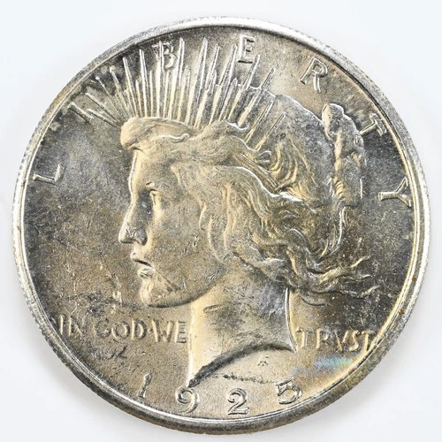 1925-S Peace Dollar Silver XF $1