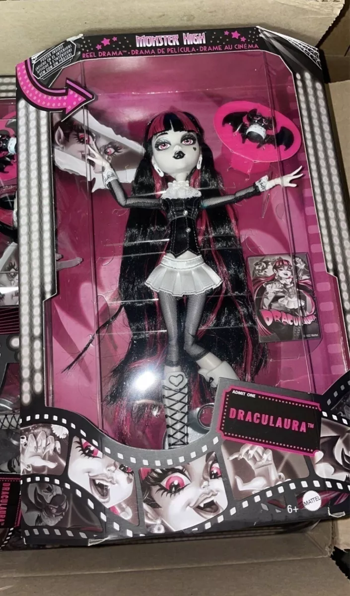 Boneca Draculaura Monster High Wave 3 Nova