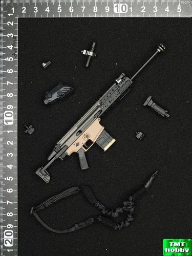 1:6 Scale ES 26055R PMC Field Recce - SCAR 7.62 Assault Rifle Set
