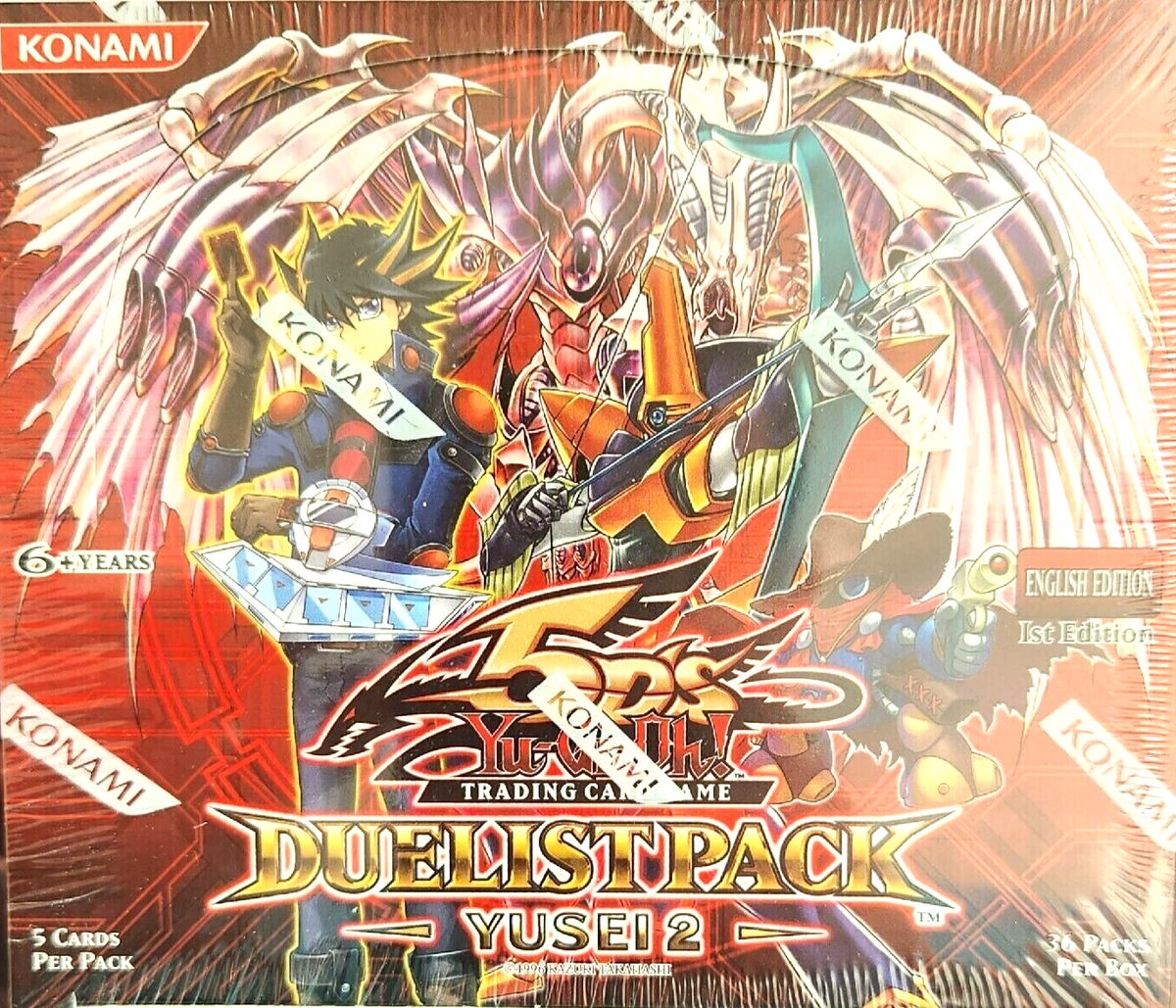 YUGIOH 5DS DUELIST PACK YUSEI 2 BOOSTER BOX New *Factory Sealed