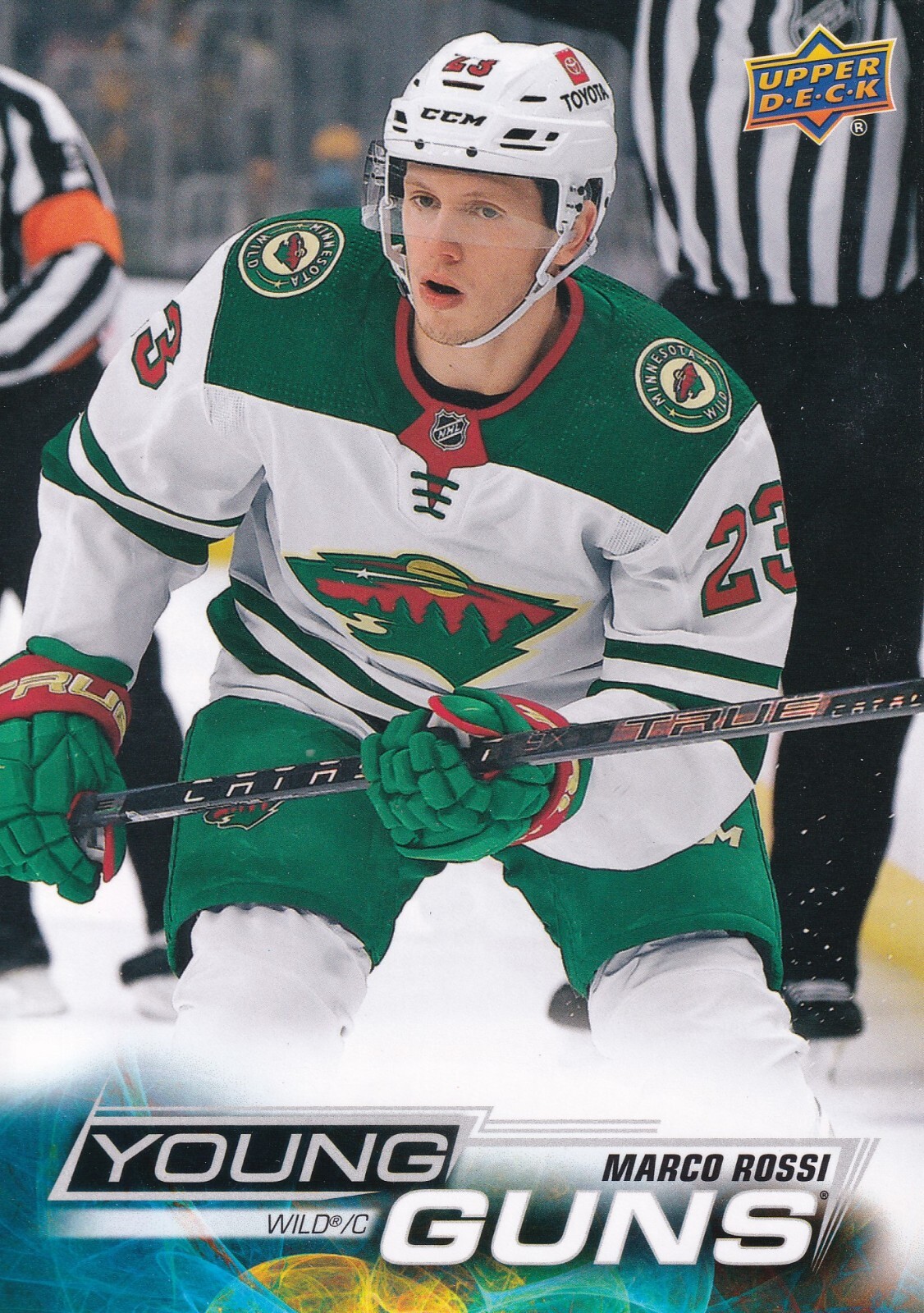 2022-23 Upper Deck Series 1 - Young Guns #243 Marco Rossi (RC) Jumbo XL Card