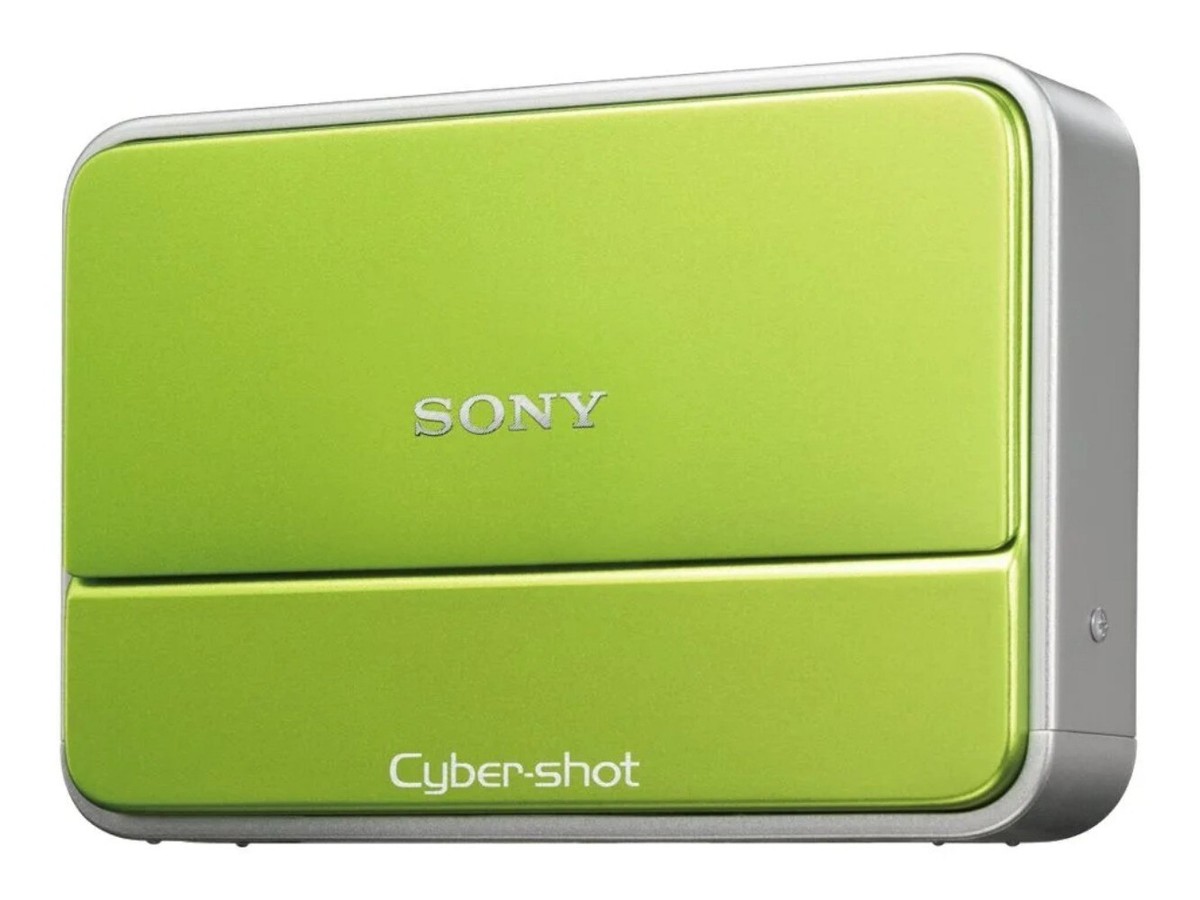【美品】SONY Cyber-shot DSC-T2　グリーン　動作確認済 SONY Cyber Shot DSC-T2 8.1MP CCD Vintage Digital Camera -100