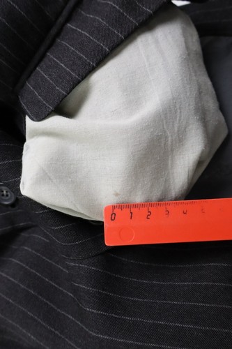 Daks Giacca Uomo XL Monopetto Pura Lana Vergine a Strisce - Foto 12 di 12