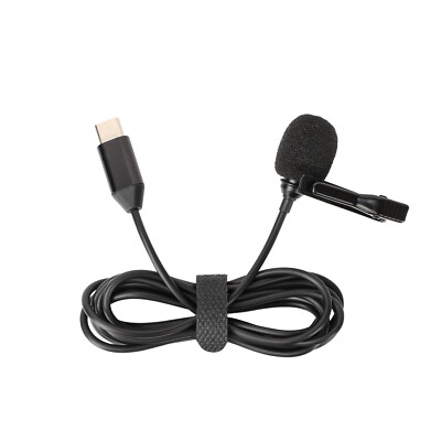 For Insta360Ace Pro2/1 Lavalier Microphone 360 Ace Recording Microphone TypeC