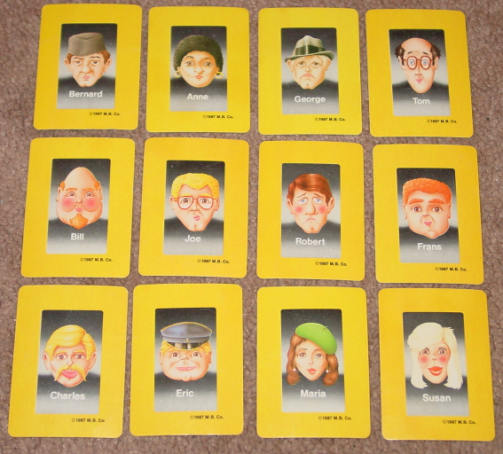 Guess Who? 1987 Edition - Replacement Pieces | eBay