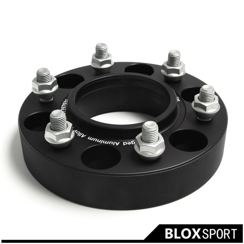 4x 35mm Wheel Spacer Adapters for Mitsubishi Pajero 6x5.5" CB67.1 7075-T6 Forged — 第 3/4 张图片