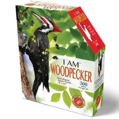 Madd Capp: I Am Woodpecker - 300 pc Puzzle, Cardboard, Kids Ages 10+