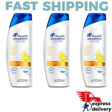 3X Head & Shoulders Citrus Fresh Anti-Dandruff Shampoo For Oil Control  400ml
