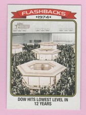 2023 Topps Heritage News Flashbacks #NF-6 Dow Jones  (EW300)