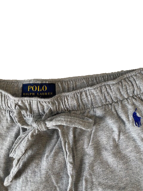 Polo Ralph Lauren Jogger Pants Men's Small Gray Tapered Pony