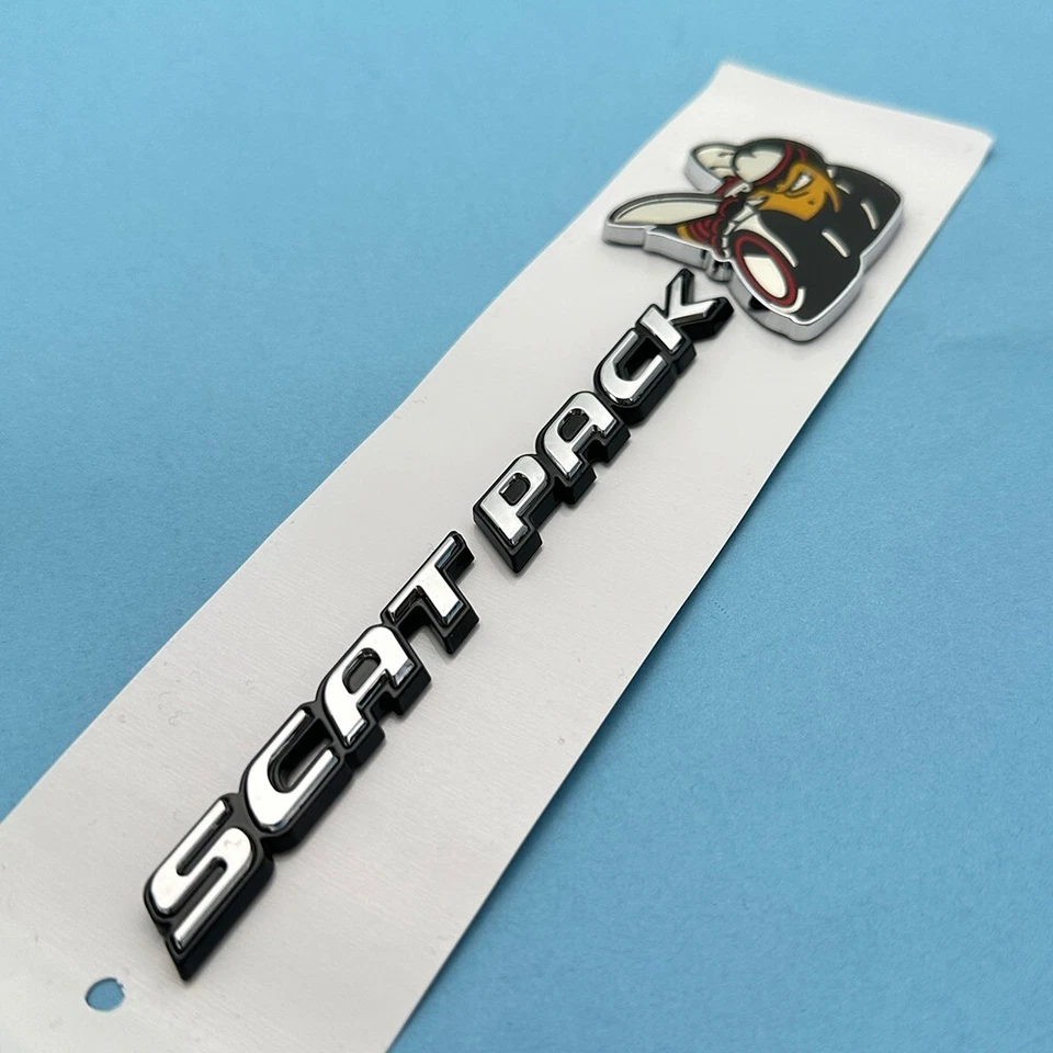 FOR ALL CHARGER /CHALLENGER SCAT PACK ANGRY BEE REAR TAILGATE EMBLEM - Image 3 of 4