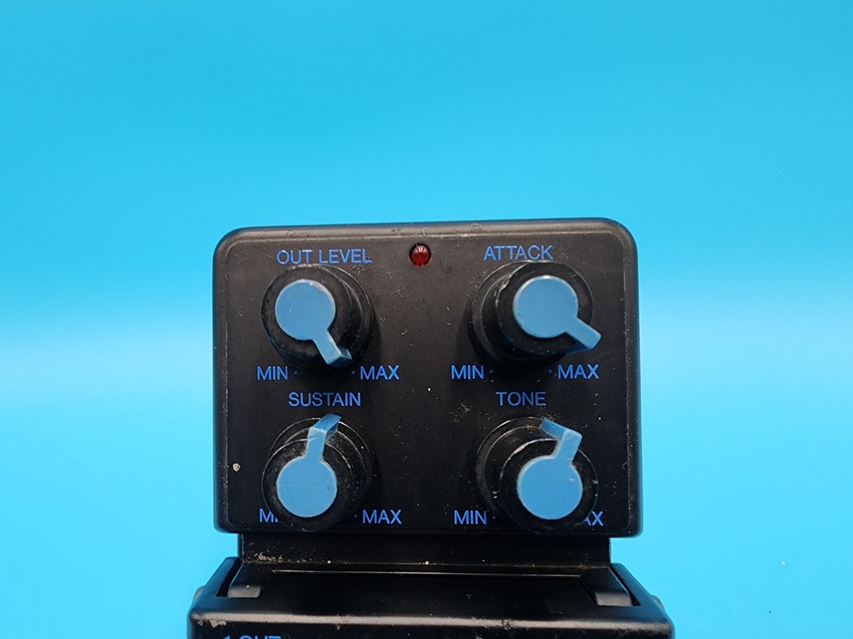 Vintage 80s Yamaha CO-100 Compressor Guitar Effect Pedal