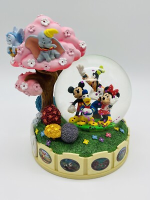 Disney Parks Shanghai Mickey Friends Dumbo Pegasus Snow globe