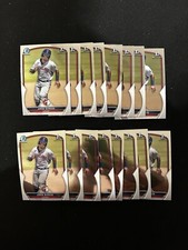 Jorge Burgos (16) 1st Bowman Chrome Prospects Lot Guardians 2023