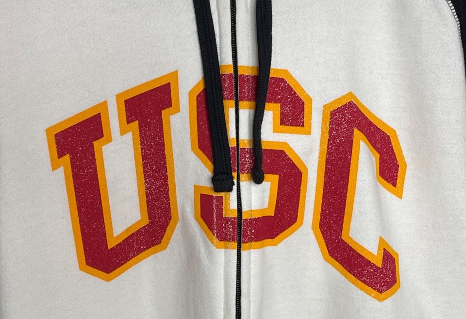 NWT Camp David Men's University of Southern California Trojans Full Zip