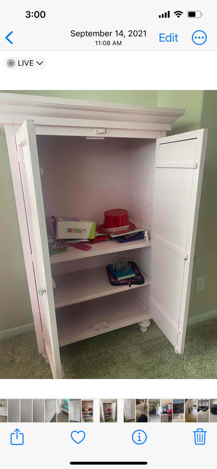 armoire wardrobe used furniture eBay