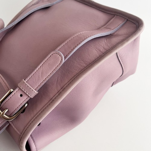 Vintage Coach Daypack 9960 Lavender Green Backpack Glove-Tanned Leather - Picture 17 of 24