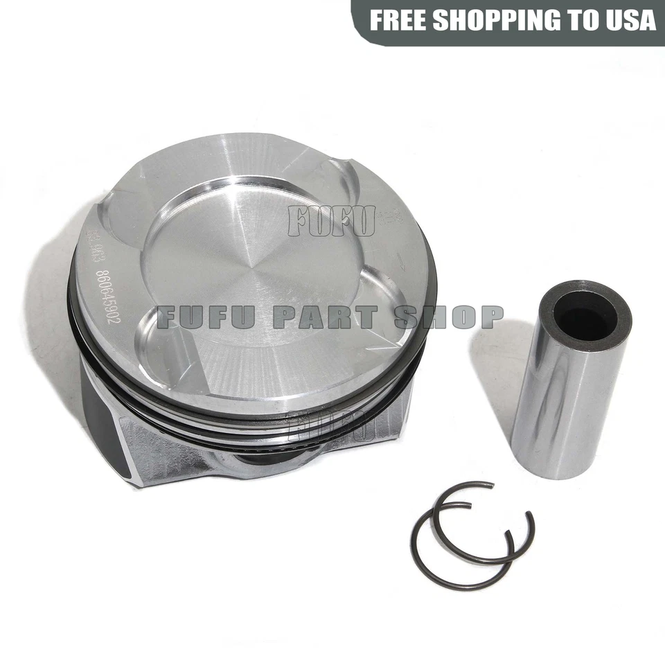 4x MAHLE Pistons Rings Φ84mm/CR 10:1 For BMW 328i 428i  X3 F30 F10 N20B20A 2.0T - Image 3 of 4