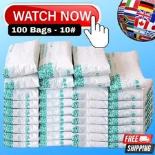 #10 - ( 100 Pack ) NEW! - Mini Foam Handy Bags Not Instapak Shipping Cushion Bag