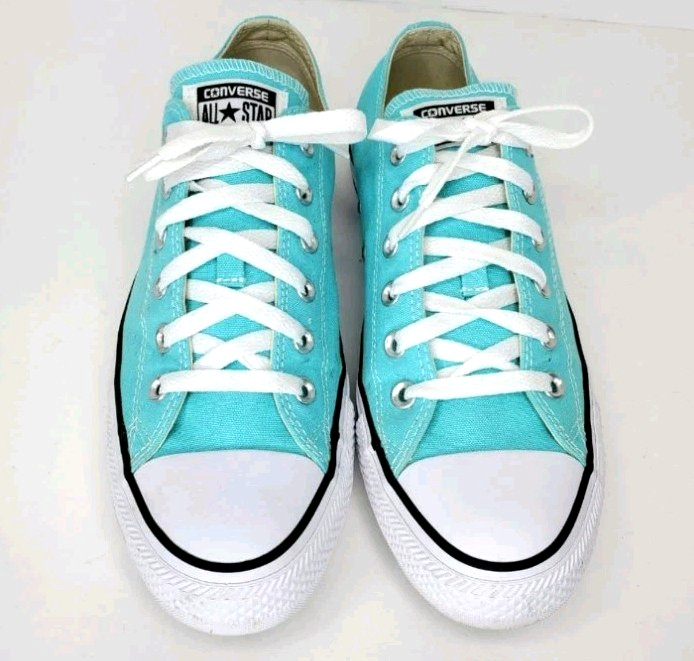 Converse All-star Chuck Taylor Canvas Shoes Low Top Mens 6.5 Womens 8.5 Sky Blue Converse All-star Chuck Taylor Canvas Shoes Low Top Mens 6.5 Womens 8.5 Sky Blue