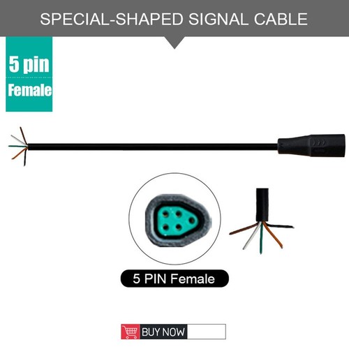 Julet Basic Connector 2 3 4 5 6Pin Cable Waterproof Connector For Ebike Display - Picture 9 of 18