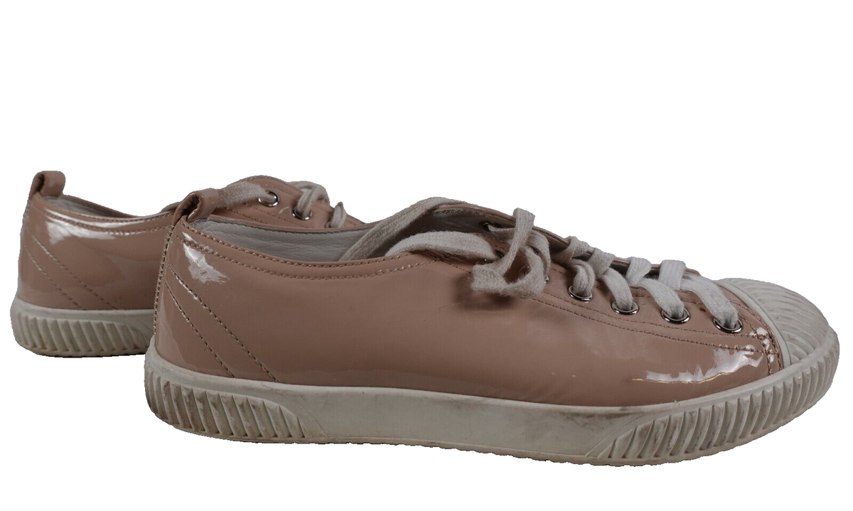 プラダ　ストラップシューズ　37.5 プラダ ストラップシューズ 37.5 Prada Women's Lacquered