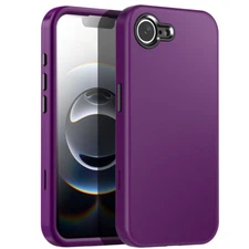 For iPhone 16e Case Shockproof Heavy Duty Cushion Hard Protective Cover Military