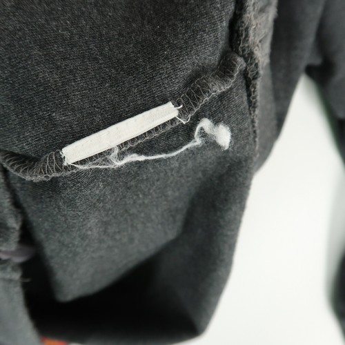 Maglione Robert Graham full zip vestibilità classica maglia grigia uomo media - Foto 7 di 8