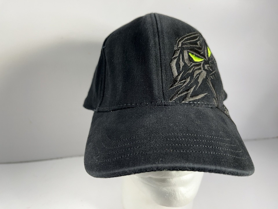 Arctic Cat Hat Snowmobile Cap Black Flex Fit L/XL Embroidered Excellent