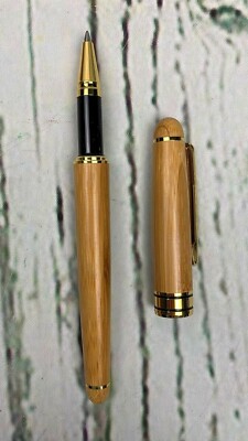 Bamboo Ballpoint Pen Writing Set with Bomboo Box