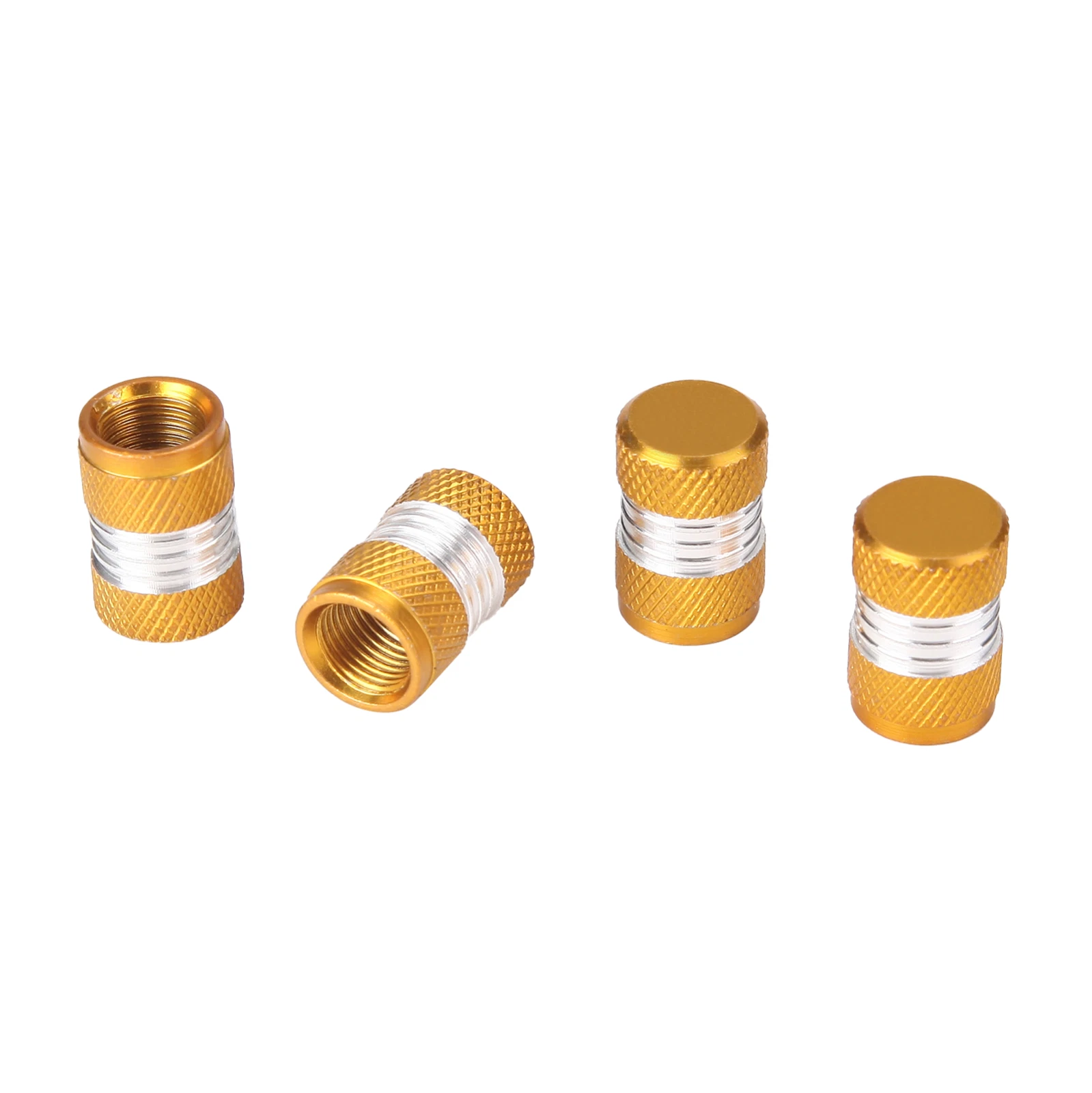 4pcs Aluminum Tire Valve Cover Tyre Valve Stem Caps Car SUVs Motorcycle Bicycle 4pcs Aluminum Tire Valve Cover Tyre Valve Stem Caps Car SUVs Motorcycle Bicycle