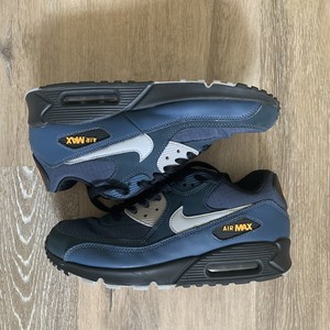 Nike Air Max 90 Athletic Sneakers Men's Size 8 Blue 537384-413 Shoes 2015 | eBay