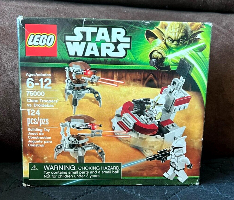 LEGO Star Wars Clone Troopers vs Droidekas 75000 New Sealed Tariffs Covered