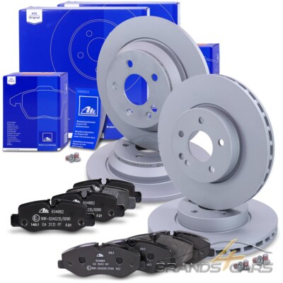 ATE BREMSSCHEIBEN+BELÄGE VORNE+HINTEN FÜR MERCEDES V-KLASSE VITO MARCO POLO W447