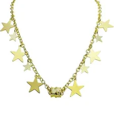 Kirks Folly STARRY NIGHT  MAGNETIC NECKLACE - goldtone