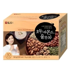 DAMTUH Walnut Almond Adlay Tea x 30 Sticks Korean Healthy tea