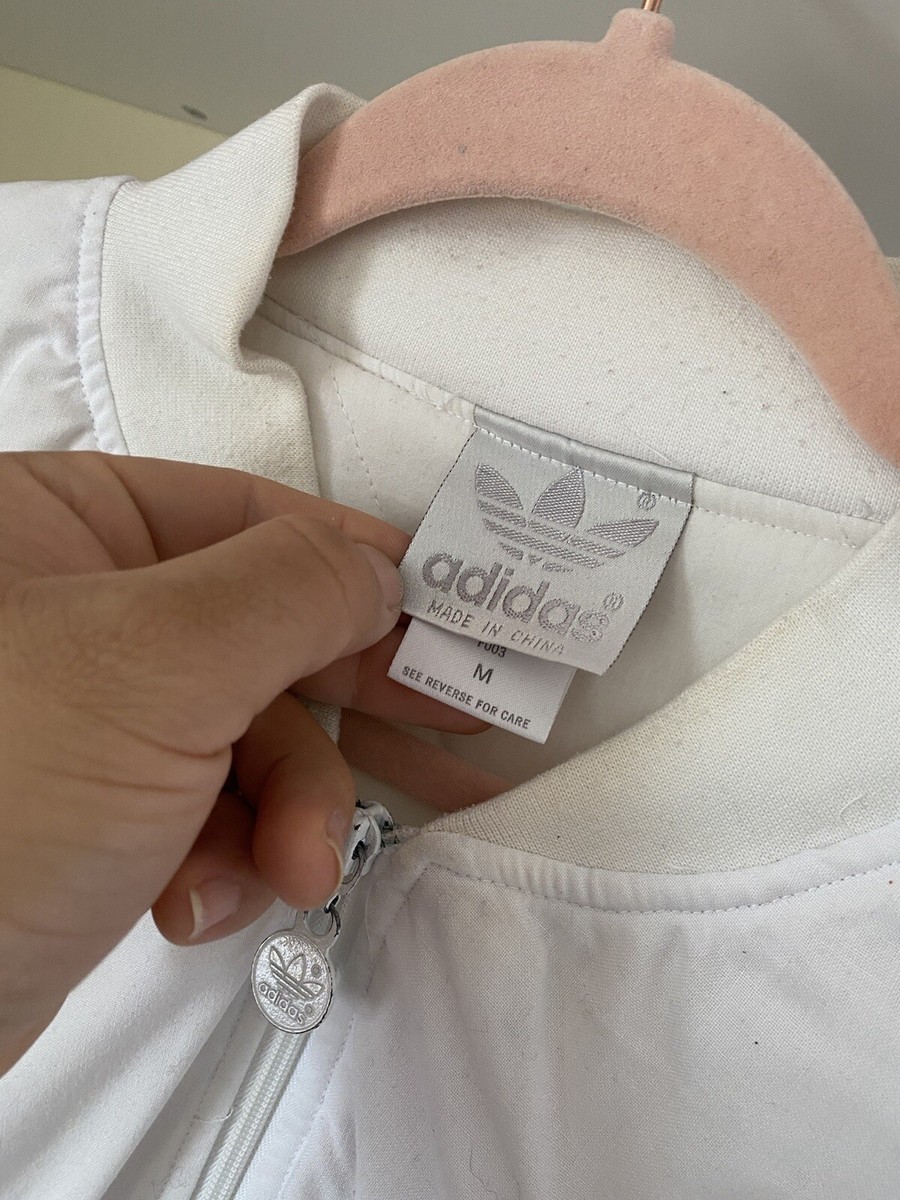 Vintage 80s Adidas Winter Olympics Zip-Up Jacket with all