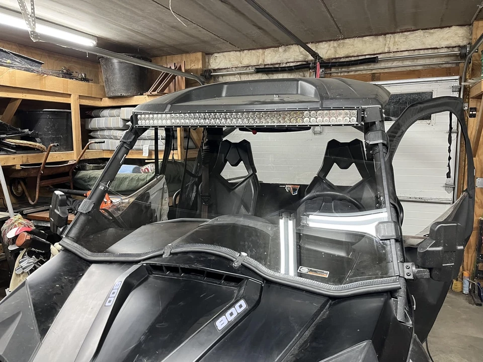 For Can-Am 2014-2020 Commander Max 800 1000 Full Front Windshield Clear Window Foto 2 de 4