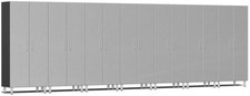 Ulti-MATE Garage UG22670S 7-Piece Tall Cabinet Kit in Stardust Silver Metallic