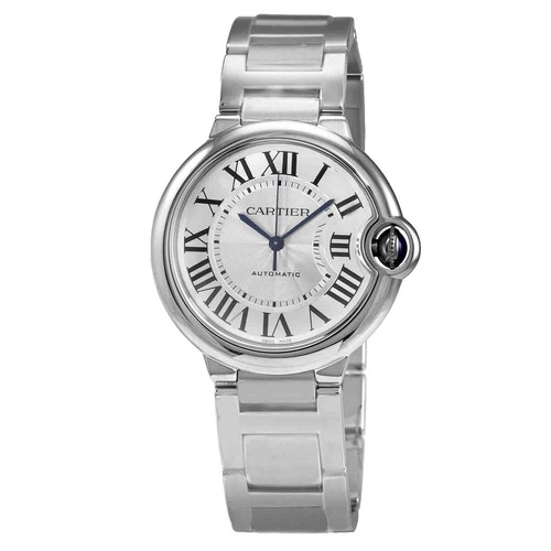 CARTIER Baron blue WE902031 11P diamond Silver Dial Automatic Boy\'s Watch_896393 CARTIER Baron blue WE902031 11P diamond Silver Dial  main image 2