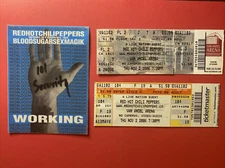 RED HOT CHILI PEPPERS 2006 tickets & back stage pass Van Andel Grand Rapids MI