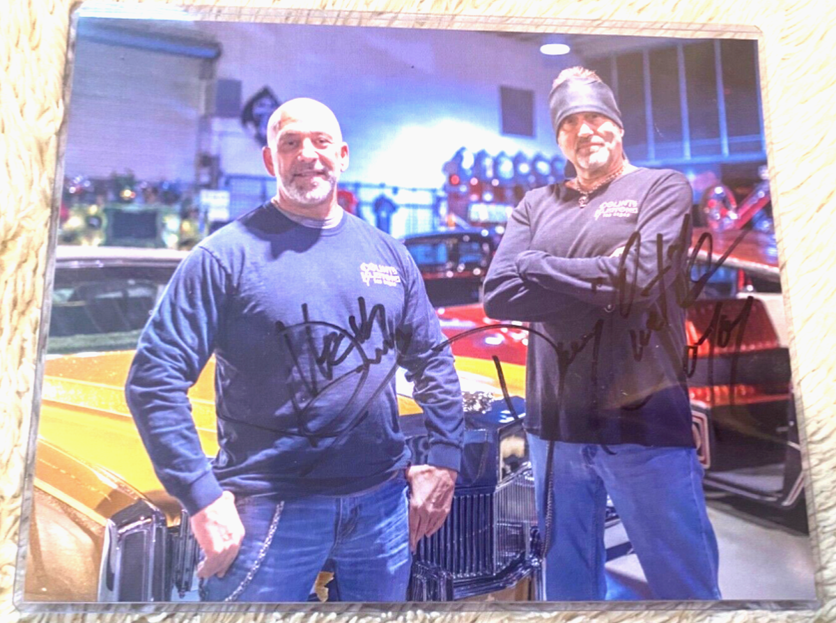 Counting Cars Danny Mack Danny Koker SIGNED COUNTS KUSTOMS truck